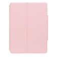 Pouzdro s klávesnicí pro iPad 11" 2025 A16 (11 gen.) / iPad 10.9" 2022 (10 gen.), Rotary 360° Leather, růžové rose gold