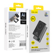 Blavec Power Bank 10000mAh BJ-03 Slim 13,5mm - Type C - 22,5W, MagSafe 3v1 - šedá