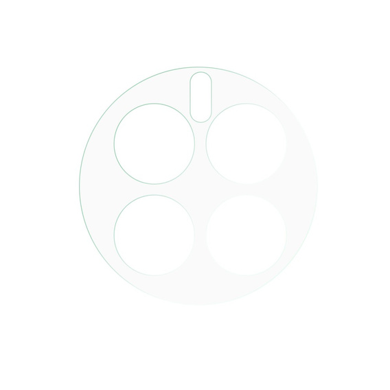 Tvrzené sklo na fotoaparát pro Huawei Mate 50 Pro, průhledné