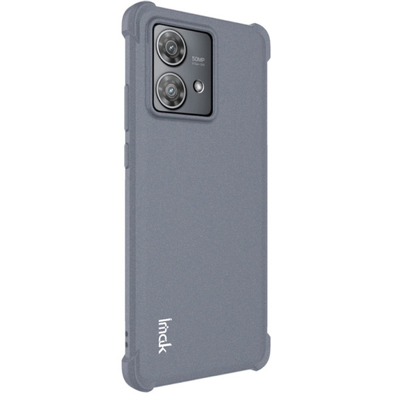 IMAK pouzdro pro Motorola Edge 40 Neo, Dropproof, šedé