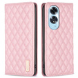 Klopové pouzdro pro Oppo A60, Wallet, BINFEN COLOR, růžové