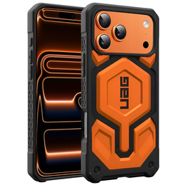 Pouzdro Urban Armor Gear pro iPhone 17 Pro Max, Monarch Pro MagSafe, oranžové