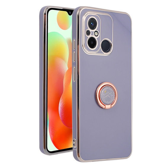 Pouzdro pro Xiaomi Redmi 12C, Electro Ring, modré