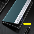 Klopové pouzdro pro Samsung Galaxy A35 5G, Side Magnetic, zelené