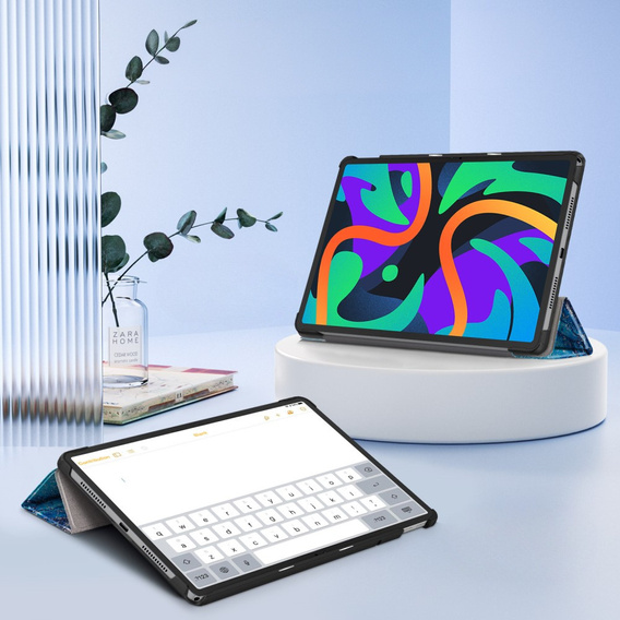 Pouzdro pro Lenovo Tab M11, Smartcase, wave