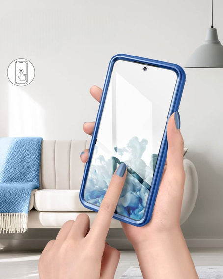 Pouzdro pro Samsung Galaxy S22, Suritch Full Body Cosmos, modré