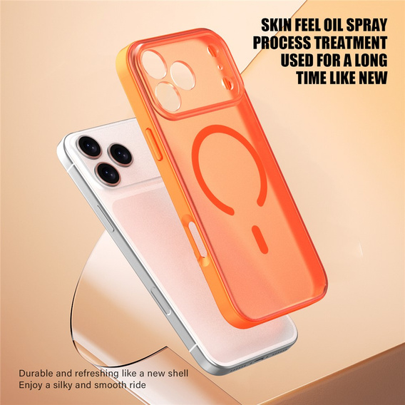 Matné pouzdro pro iPhone 17 Pro, pro MagSafe, s ochranou fotoaparátu