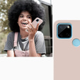 Pouzdro pro Realme C21Y / C25Y, Silicone Lite, růžové