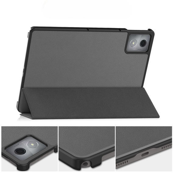 Pouzdro pro Lenovo Tab K11 Plus, Smartcase, šedé