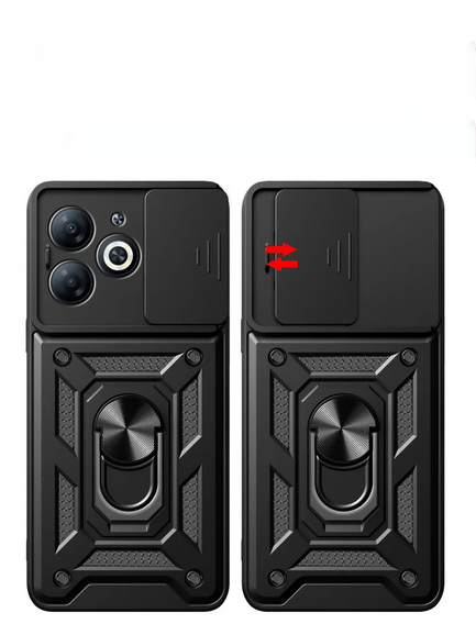 Pouzdro pro Infinix Hot 40i, CamShield Slide, černé