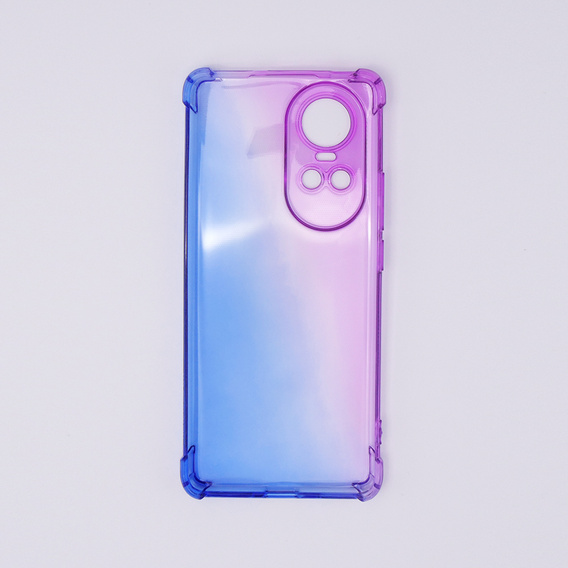 Pouzdro pro Oppo Reno 10 / 10 Pro, Gradient Dropproof, Fialová / modrá