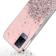 Pouzdro pro Vivo V21 5G, Glittery, růžové