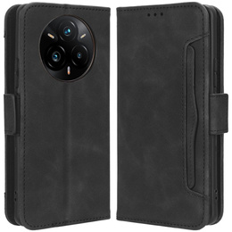 Klopové pouzdro pro Realme 14 Pro 5G, Card Slot, černé