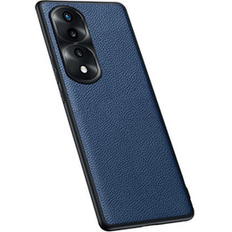 Kožené pouzdro pro Honor 70 5G, leather hybrid, modré
