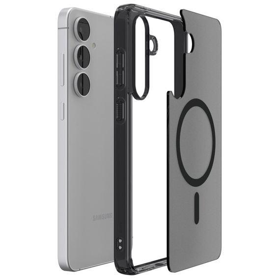 Spigen Ultra Hybrid MagSafe pouzdro pro Samsung Galaxy S25 Ultra, Frost Black