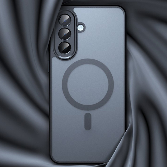 Fusion Hybrid pouzdro pro MagSafe pro Samsung Galaxy A57 5G, černé