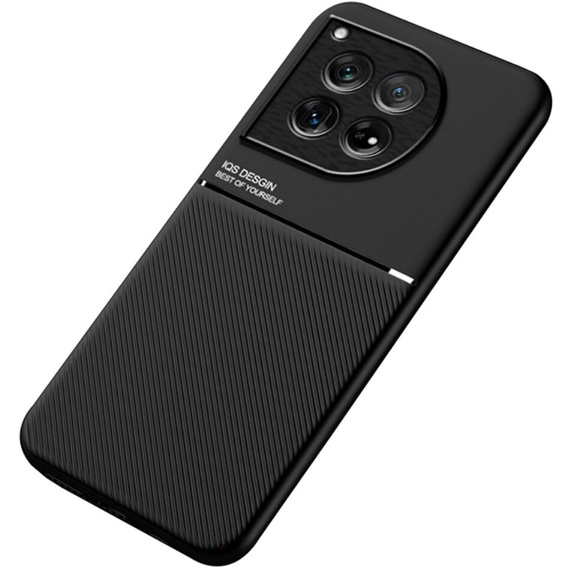 Pouzdro pro OnePlus 12 5G, s magnetickým úchytem, černé