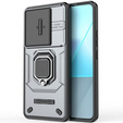 Pouzdro pro Xiaomi Redmi Note 13 Pro 5G, KickStand Camera Lens, šedé