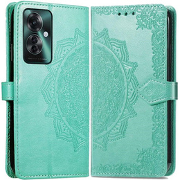 Klopové pouzdro pro Oppo Reno 11F 5G, Mandala, zelené