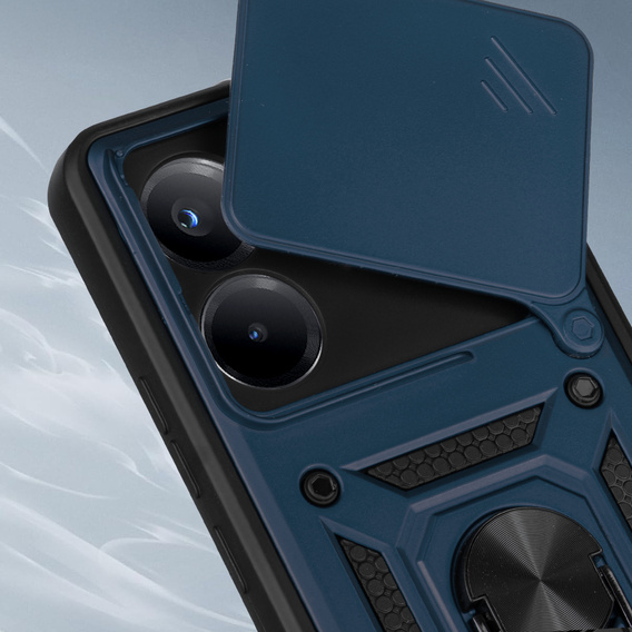 Pouzdro pro Xiaomi Redmi Note 14 4G, CamShield Slide, modré