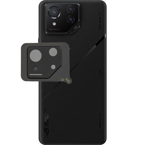 Tvrzené sklo na fotoaparát pro ASUS ROG Phone 8 Pro, černé