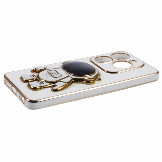 Pouzdro pro Infinix Hot 40i, Astronaut, bílé