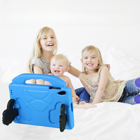 Dětské pouzdro pro Samsung Galaxy Tab A 10.1 2019 SM-T510 SM-T515, dětské pouzdro s rukojetí, modré