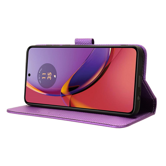 Flipové pouzdro pro Motorola Moto G84 5G, Smart Magnet, fialová