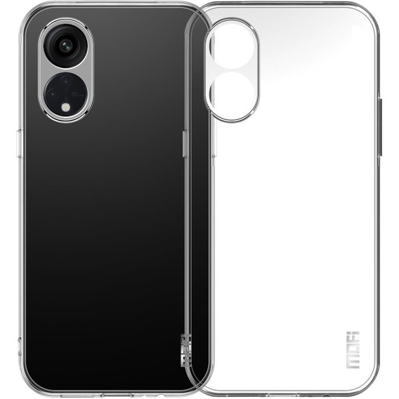 Pouzdro MOFI pro Oppo Reno8 T 4G, tenké, průhledné