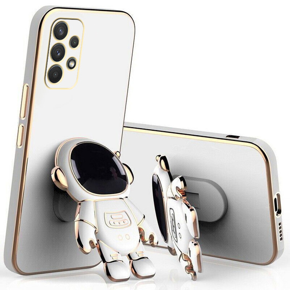 Pouzdro pro Samsung Galaxy A32 4G, Astronaut, bílé