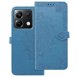 Klopové pouzdro pro Xiaomi Poco X6 5G, Mandala, modré