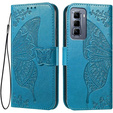 Klopové pouzdro pro Infinix Hot 50 Pro+ 4G, Butterfly, modré