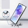 Pouzdro pro Samsung Galaxy M55 5G, Dropproof, průhledné