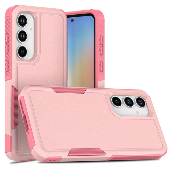 Pancéřované pouzdro pro Samsung Galaxy A56 5G, Dual Shockproof, růžové