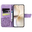 Klopové pouzdro pro Realme 14 Pro 5G, Butterfly, fialové