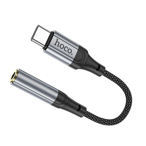 Adaptér AUX USB-C na Jack 3,5 mm Hoco LS36
