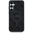 Pouzdro GUESS pro Samsung Galaxy S25, 4G Ring Classic Logo, šedé