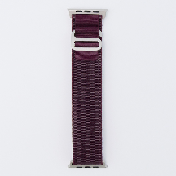 Nylonový řemínek pro Apple Watch 1/2/3/4/5/6/7/8/SE/ULTRA 42/44/45/49 mm, vínový