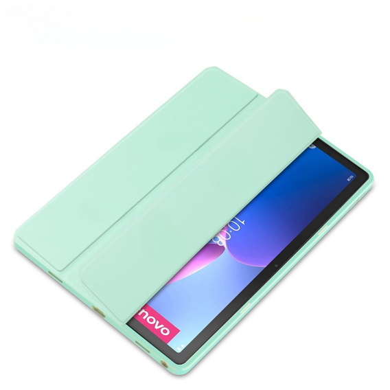 Pouzdro pro Lenovo Tab M10 Plus 10.6 Gen 3 TB-125F TB-128F, Smartcase Hybrid, se slotem na stylus, zelené