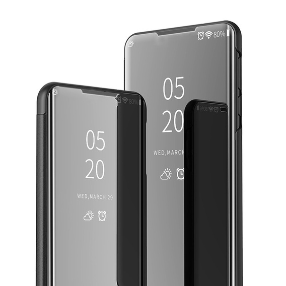 Pouzdro pro Xiaomi Mi 10 Lite, Clear View, černé