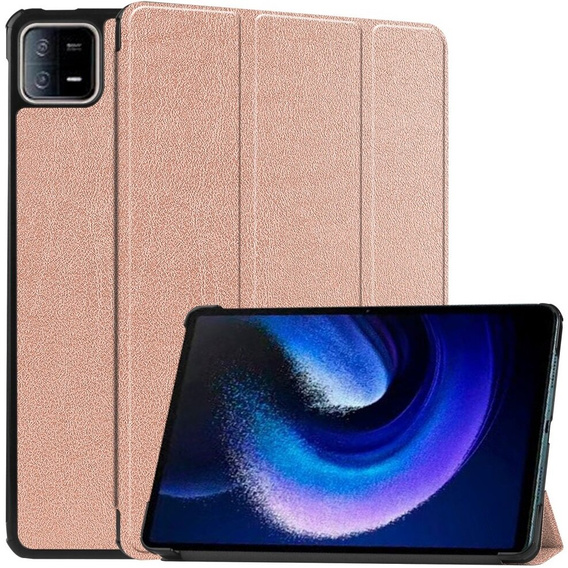 Pouzdro pro Xiaomi Pad 6, Smartcase, růžové rose gold