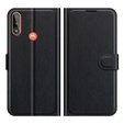 Klopové pouzdro pro Motorola Moto E7 Power / E7i Power, Wallet Litchi Texture, černé