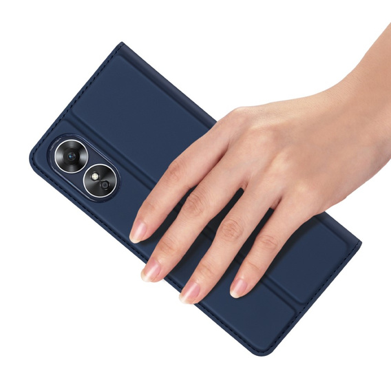 Pouzdro Dux Ducis pro Oppo A17, Skinpro, námořnicky modré