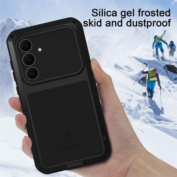 Pevné pouzdro s tvrzeným sklem pro Samsung Galaxy S25 FE