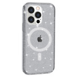Pouzdro pro iPhone 14 Pro, Dropproof MagSafe Glitter, černé