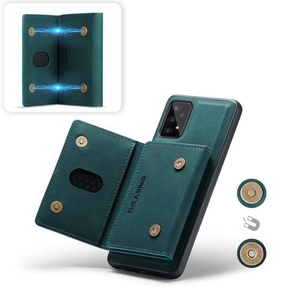 Pouzdro pro Samsung Galaxy A53 5G, DG.MING 2in1, zelené