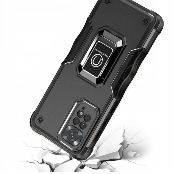 Pouzdro pro Xiaomi Redmi Note 11 / 11S, Dual-Layer Armor, černé