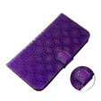 Klopové pouzdro pro Oppo A17, Wallet mandala, fialové