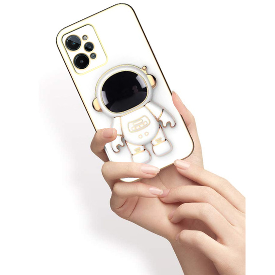 Pouzdro pro Realme C31, Astronaut, bílé