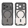 Pouzdro pro iPhone 17 Pro Max, pro MagSafe, pancéřované, černé